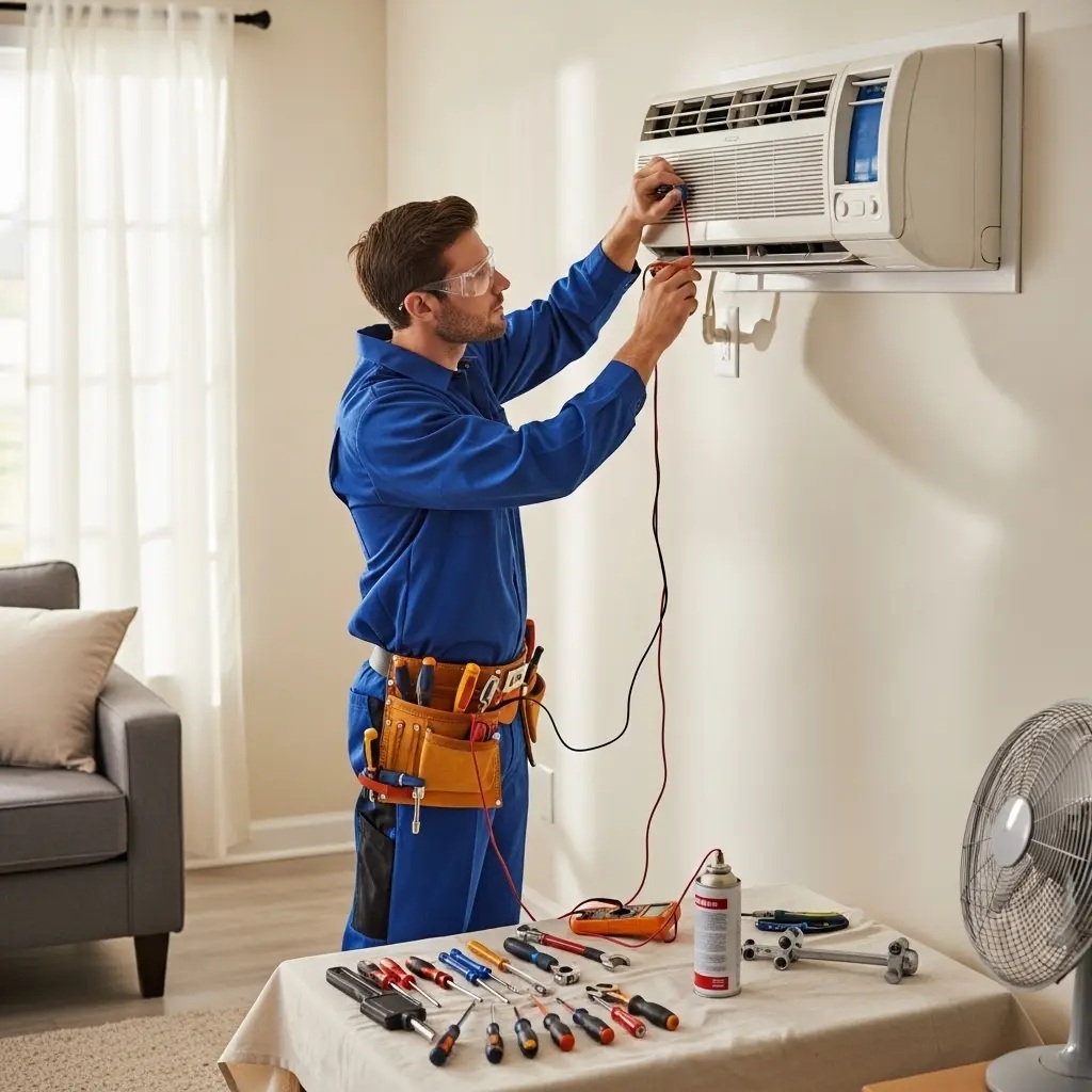 Haymana Gree Gree klima gaz dolumu ve bakım – Enerji verimliliği artırıldı. - Teknik servis örneği